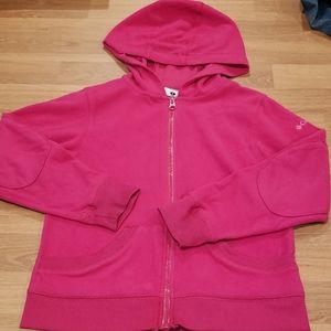 Girls, size S, magenta pink fleece